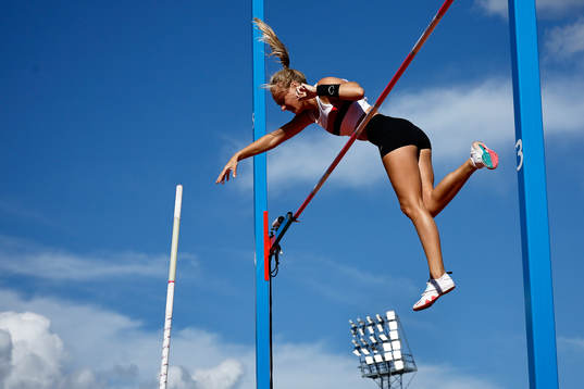 Lisa Gunnarsson Hässelby SK vinnare i stavhopp
