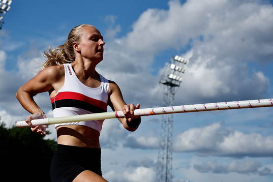 Lisa Gunnarsson Hässelby SK vinnare i stavhopp