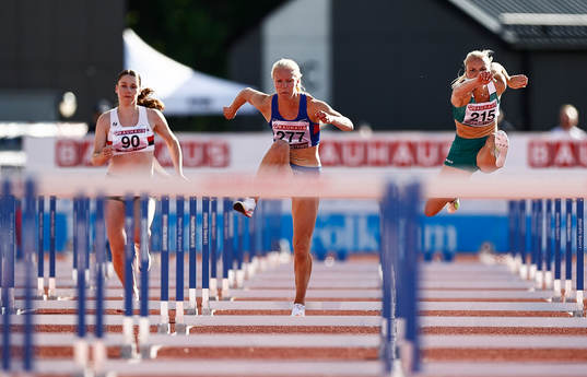 Hanna Palmqvist Mölndals AIK vinnare i 100 m häck
