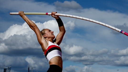 Lisa Gunnarsson Hässelby SK vinnare i stavhopp