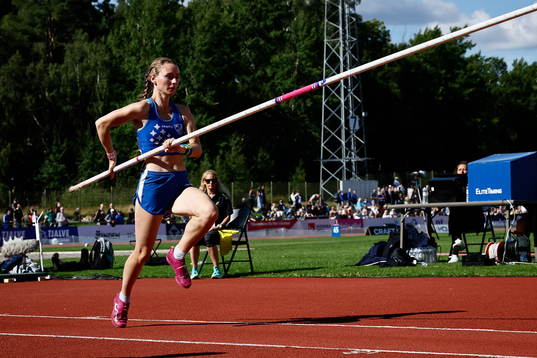 Gabriella Jönsson IFK Helsingborg tvåa i stavhopp