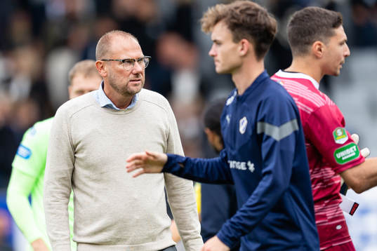 Halmstads tränare Magnus Haglund