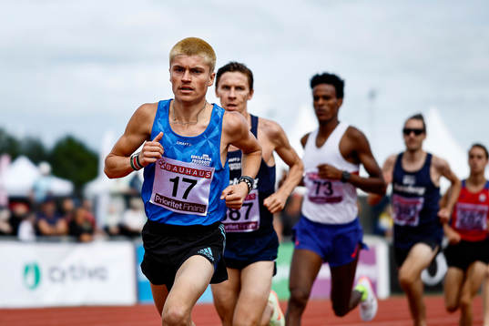 Emil Millán de la Oliva Eskilstuna FI f femma i 5000 m