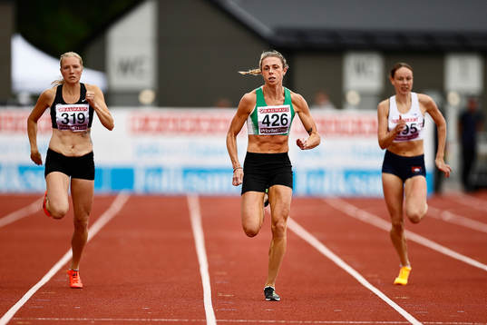 Lisa Lilja Ullevi FK  vinnare i 200 m