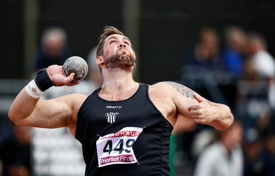 Viktor Gardenkrans Upsala IF tvåa i kula