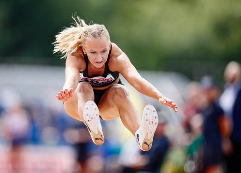 Maja Åskag Råby-Rekarne FIF vinnare i längdhopp