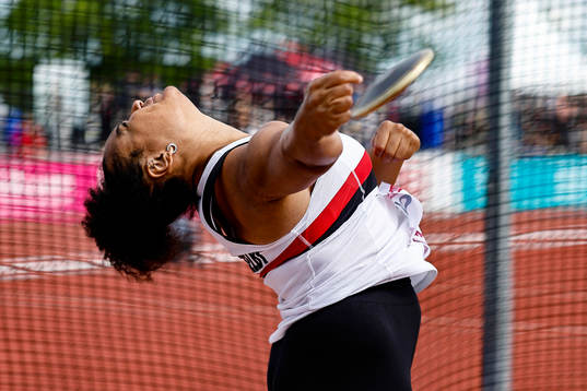 Vanessa Kamga Hässelby SK vinnare i diskus