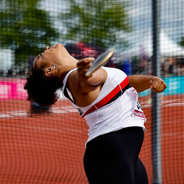 Vanessa Kamga Hässelby SK vinnare i diskus