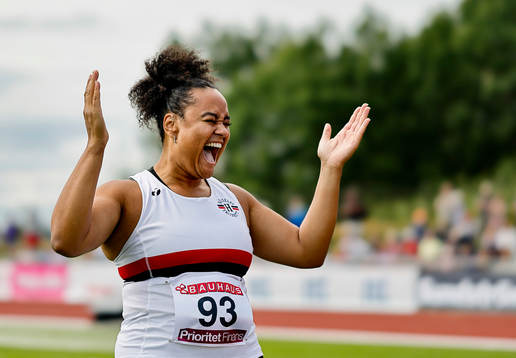 Vanessa Kamga Hässelby SK vinnare i diskus