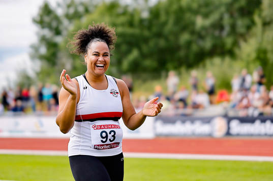 Vanessa Kamga Hässelby SK vinnare i diskus
