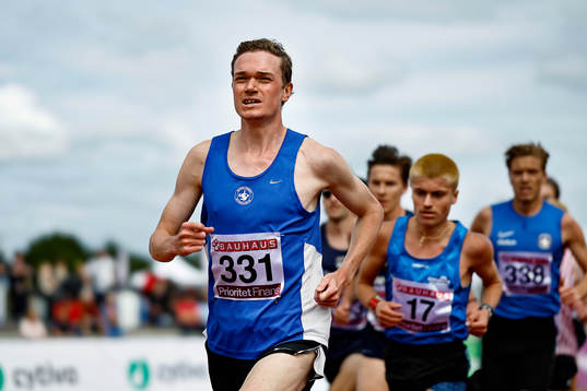 Emil Danielsson Spårvägens FK tvåa i 5000 m
