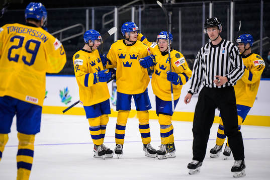 Ludvig Jansson, William Wallinder, Åke Stakkestad and