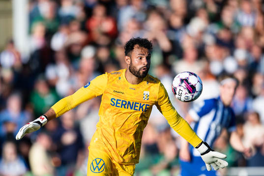 IFK Göteborgs målvakt Warner Hahn