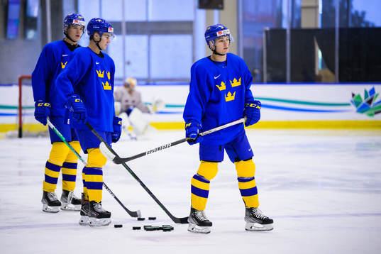William Wallinder, Daniel Ljungman and Fabian Lysell of