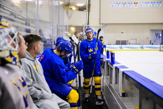 Fabian Lysell of Sweden at a practice session