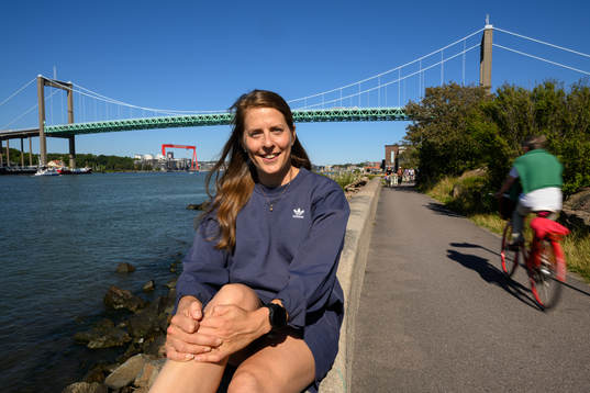 Friidrottaren Charlotta Fougberg