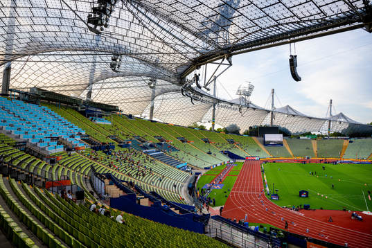 General view of the Olympic Stadium