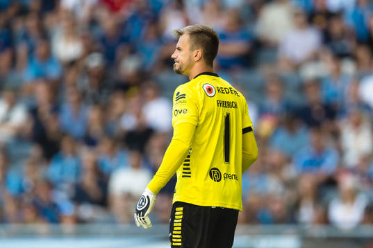 Kalmars målvakt Ricardo Friedrich