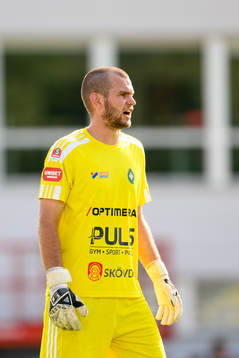 Skövde AIKs målvakt Markus Fröjd