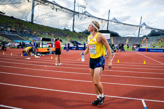 Fredrik Samuelsson of Sweden