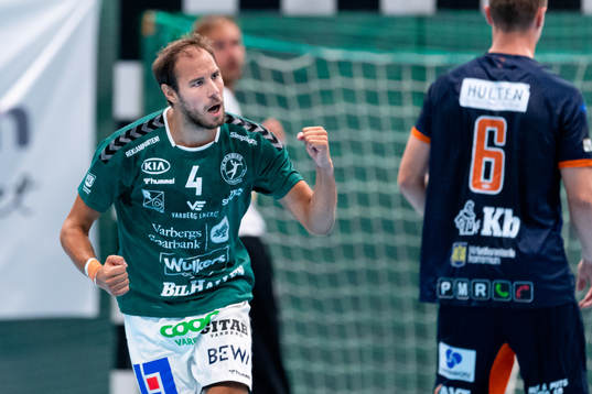 Varbergs Daniel Lindroos jublar