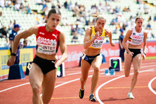 Lisa Lilja of Sweden