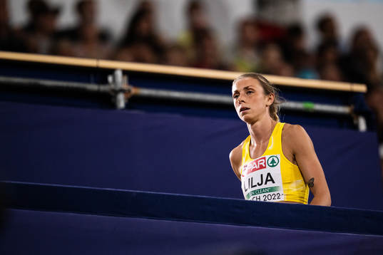 Lisa Lilja of Sweden