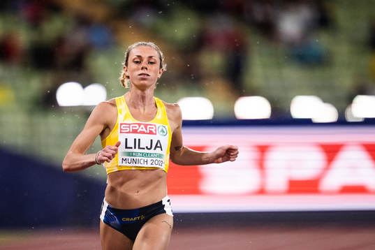 Lisa Lilja of Sweden