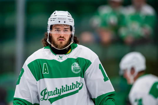under en träningsmatchen mellan Rögle och Helsingfors