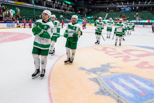 Rögle spelarna deppar