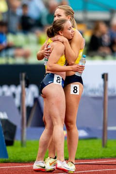 Filippa Sivnert and Julia Henriksson of Sweden