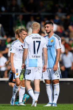 Djurgårdens Besard Sabovic deppar