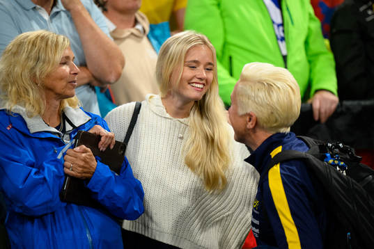 Helena Duplantis, mother and coach of Armand Duplantis, and