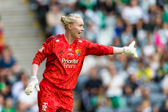 Djurgårdens målvakt Hedvig Lindahl