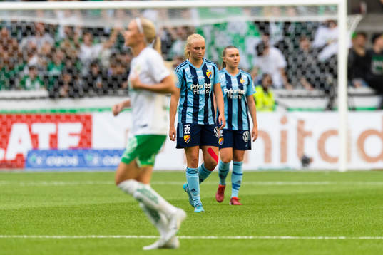 Djurgårdens Sara Olai deppar
