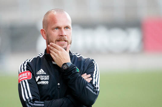 Skövdes tränare Tobias Linderoth