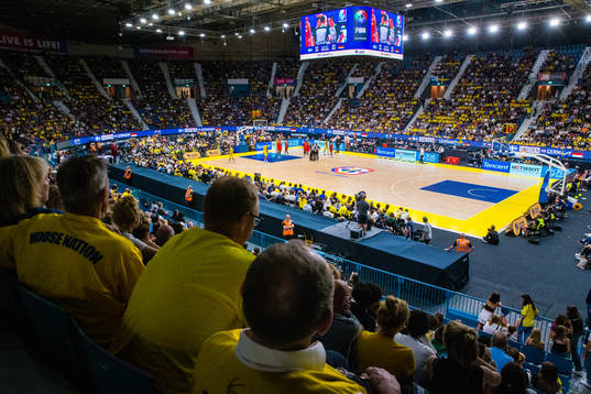 General view of the arena
