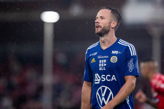 GIF Sundsvalls Robert Lundström deppar