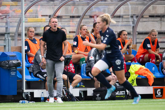 Linköpings tränare Andrée Jeglertz
