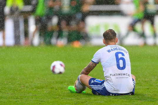 IFK Norrköpings Linus Wahlqvist Egnell deppar