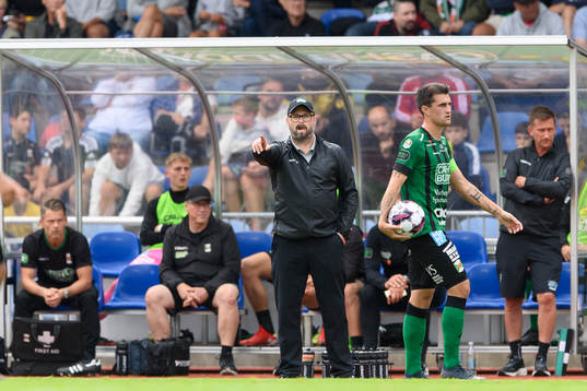 Varbergs tränare Joakim Persson