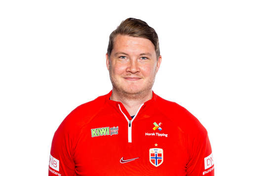 Marius Eriksrud, masseur of the Norwegian women’s