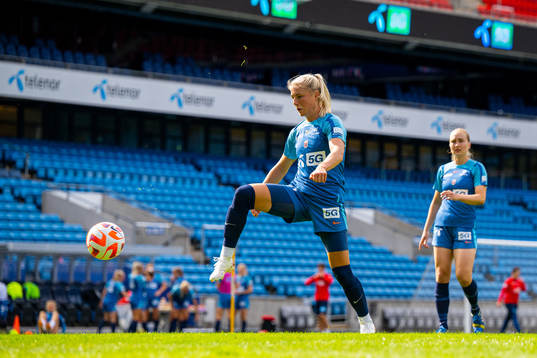 Sophie Román Haug of the Norwegian women's national