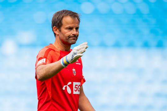Jon Knudsen, goalkeeper coach of the Norwegian women's