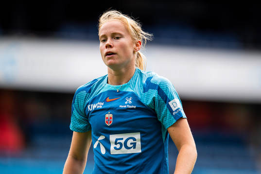 Julie Blakstad of the Norwegian women's national football