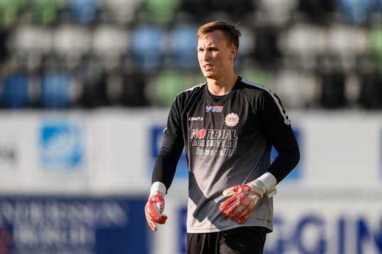 IK Tords målvakt Hugo Kälström