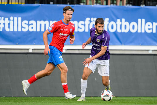 Helsingborgs Wilhelm Loeper och IK Tords Anmar Kiwarkis