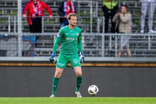 Helsingborgs målvakt Anders Lindegaard