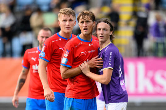 Helsingborgs Casper Widell, Thomas Rogne och IK Tords