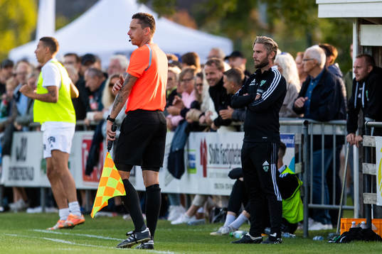 Brålandas tränare Robin Johansson